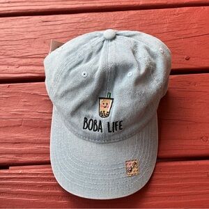 Boba Life Cap - Light Blue
